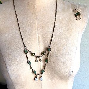 Handmade Earring and Necklace Set